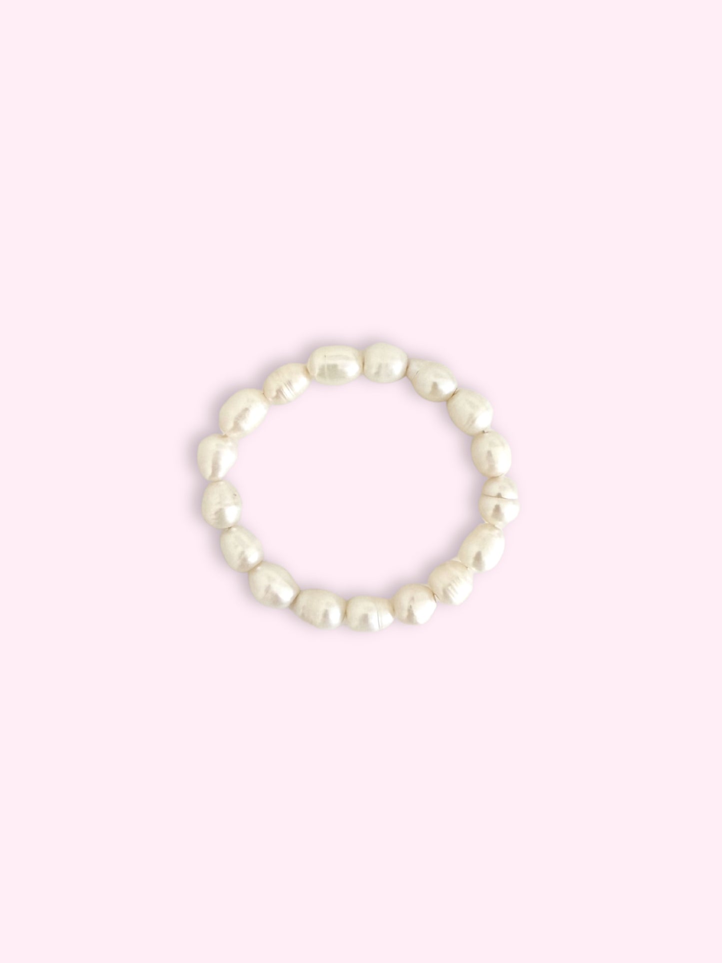 Pull-On Pearl Bracelet