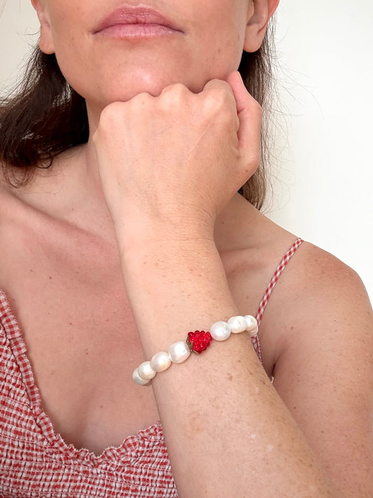 Raspberry bracelet